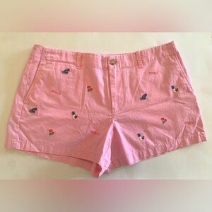 Polo by Ralph Lauren Pink Embroidered Shorts